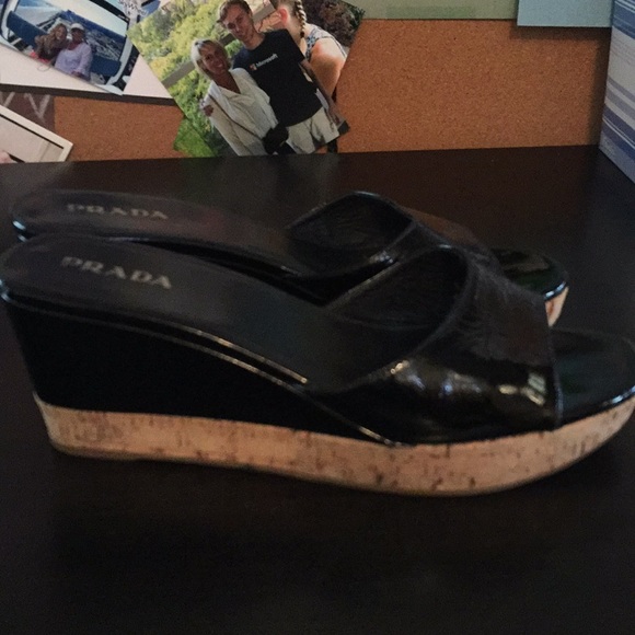 Prada slip on wedge - Picture 2 of 7